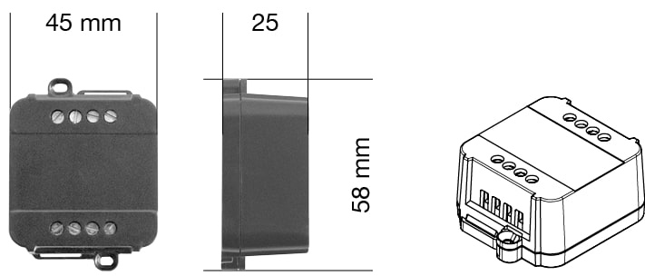 Overall dimensions